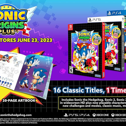 Sonic Origins Plus for Nintendo Switch - Ultimate Classic Collection!