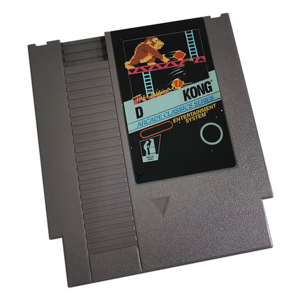 D Kong 1 NES Cartridge - Classic Retro 8-Bit Video Game for Entertainment System - English Version