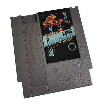 D Kong 1 NES Cartridge - Classic Retro 8-Bit Video Game for Entertainment System - English Version