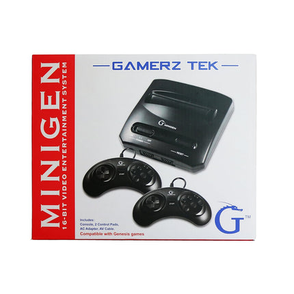 Minigen Video Entertainment System - Play Sega Genesis & Mega Drive Games (Games Not Included)