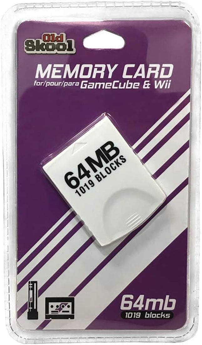 High-Capacity 64MB Memory Card for Gamecube & Wii - 1019 Blocks of Storage!