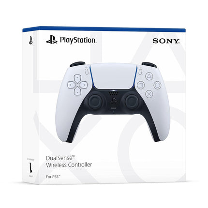 Playstation 5 DualSense Wireless Controller - Renewed White Edition