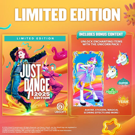 Just Dance 2025 Limited Edition for Nintendo Switch - Exclusive Code Inside!