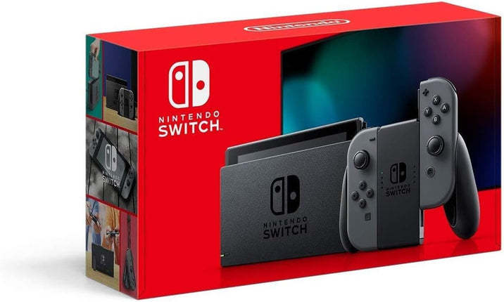 Nintendo Switch with Stylish Gray Joy-Con - HAC-001(-01)