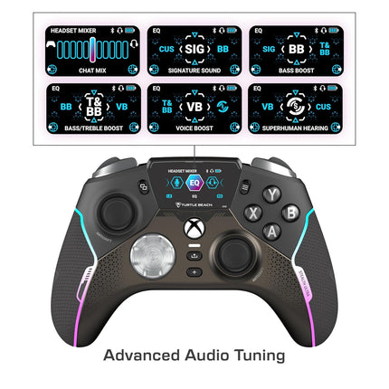 Stealth Ultra High-Performance Wireless Gaming Controller for Xbox Series X|S, Xbox One, PC & Android - LED Dashboard, RGB Lighting, 30-Hour Battery, Charge Dock & Bluetooth Connectivity