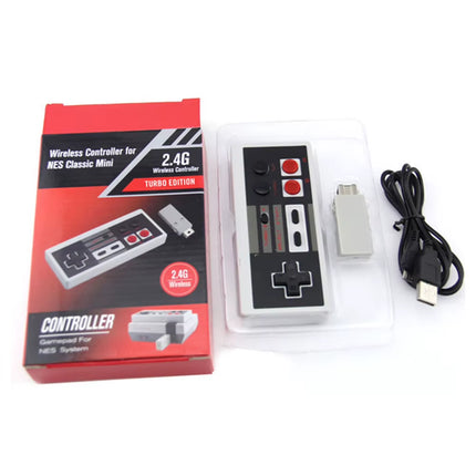 Wireless 2.4GHz Game Controller for NES Mini Classic Edition - Ultimate Joystick Gamepad Experience