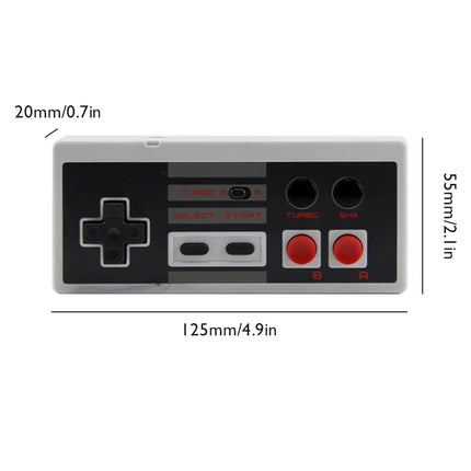 Wireless 2.4GHz Game Controller for NES Mini Classic Edition - Ultimate Joystick Gamepad Experience