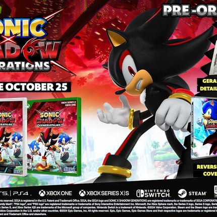 Sonic X Shadow Generations - Epic Adventure Awaits on Nintendo Switch!