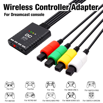 Upgrade Your SEGA Dreamcast: Blueretro Wireless Controller Adapter for PS3, PS4, PS5 & Switch