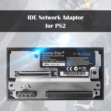 Universal Game Console Adapter - SATA/IDE Interface for PS2 - Upgrade Your Gaming with 2.5/3.5 Inch SATA HDD Support!