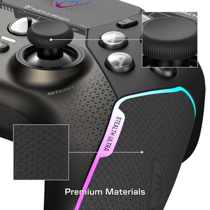 Stealth Ultra High-Performance Wireless Gaming Controller for Xbox Series X|S, Xbox One, PC & Android - LED Dashboard, RGB Lighting, 30-Hour Battery, Charge Dock & Bluetooth Connectivity