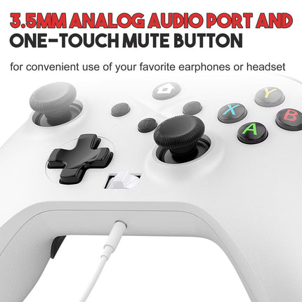 Ultimate 2.4G Wireless Gamepad for Xbox One, Series X/S, PC & Steam - 6 Axis Gyro & Dual Vibration Turbo Controller