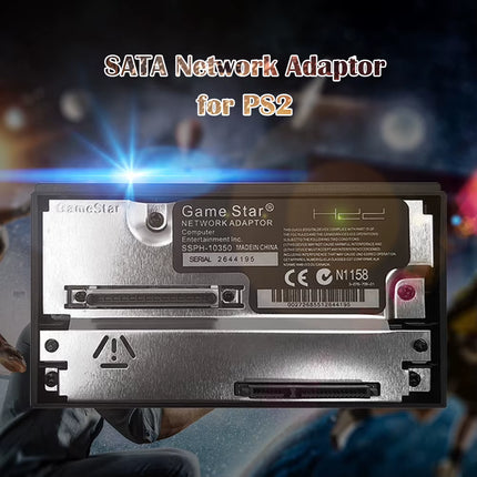 Universal Game Console Adapter - SATA/IDE Interface for PS2 - Upgrade Your Gaming with 2.5/3.5 Inch SATA HDD Support!